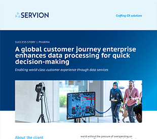 A global customer journey enterprise enhances data processing for quick decision-making