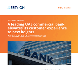 A leading UAE commercial bank elevates its customer experience to new heights