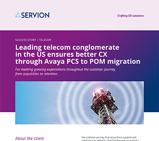 Leading telecom conglomerate in the US ensures better CX