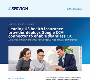 Leading US health insurance provider deploys Google CCAI connector to enable seamless CX