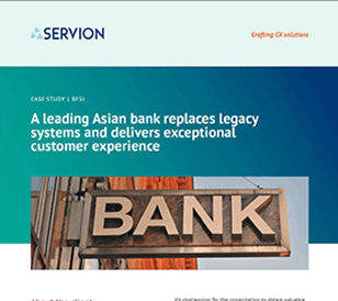 Leading Asian bank replaces its legacy systems and delivers exceptional customer experience