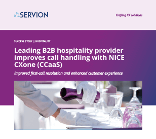 Leading B2B hospitality solutions provider improves operational efficiency and CX by migrating to NICE CXone
