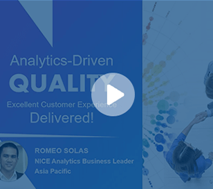 On-Demand Webinar : Delivering CX Excellence with Analytics-Driven Quality